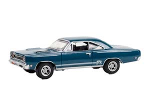 PLYMOUTH HEMI GTX "BUOYANT BILLIE" 1968 BLUE (ДЛИНА МОДЕЛИ 6-10 СМ)