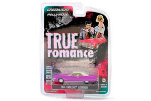 CADILLAC ELDORADO CONVERTIBLE 1974 (МАШИНА КЛАРЕНСА И АЛАБАМЫ ИЗ К/Ф "НАСТОЯЩАЯ ЛЮБОВЬ") (ДЛИНА МОДЕЛИ 6-10 СМ)