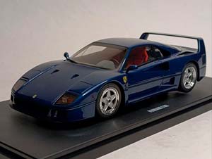 FERRARI F40 BLUE 1:18 GT SPIRIT