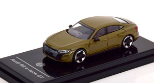 AUDI RS E-TRON GT 2021 OLIVE-GREEN (ДЛИНА МОДЕЛИ 6-10 СМ)
