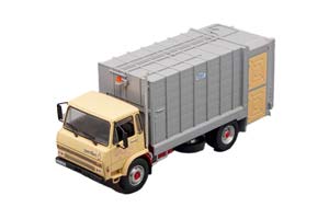 BERLIET GC190BN МУСОРОВОЗ "SEMAT" 1982 GREY/BIEGE