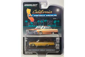CHEVROLET IMPALA CONVERTIBLE 1964 GOLD (ДЛИНА МОДЕЛИ 6-10 СМ)