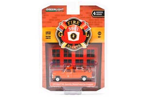 FORD F-250 ПИКАП С ПОЖАРНЫМ ОБОРУДОВАНИЕМ "LIONVILLE FIRE COMPANY" 1972 (ДЛИНА МОДЕЛИ 6-10 СМ)