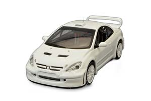 PEUGEOT 307 WRC C ДОП.КОМПЛЕКТОМ КОЛЕС 2004 WHITE