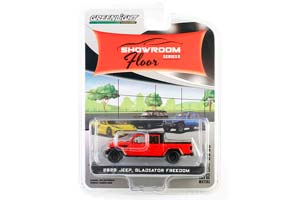 JEEP GLADIATOR 4X4 FREEDOM 2023 FIRECRACKER RED (ДЛИНА МОДЕЛИ 6-10 СМ)