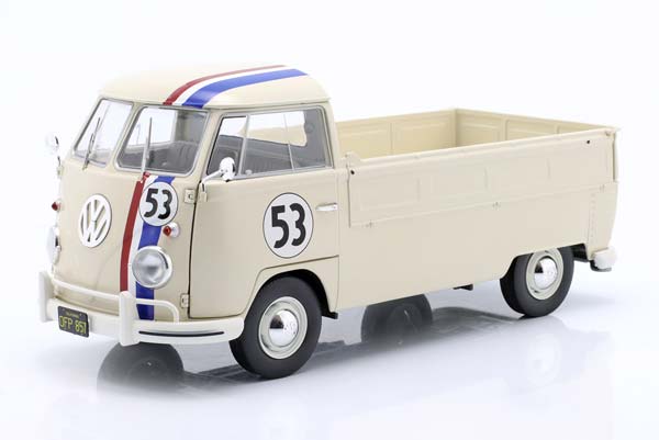 VW VOLKSWAGEN T1 PRITSCHE RACER NO 53 1950 CREME