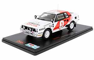 TOYOTA CELICA TWINCAM TURBO (TA64) #3 "TOYOTA TEAM EUROPE" WALDEGARD/THORSZELIUS 2 МЕСТО SAFARI RALLY 1985