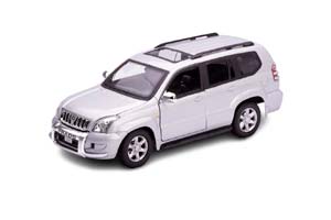 TOYOTA LAND CRUISER PRADO SUV SILVER / ТОЙОТА ЛЭНД КРУЗЕР ПРАДО СЕРЕБРИСТЫЙ