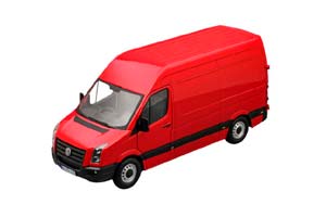 VW VOLKSWAGEN CRAFTER VAN RED / ФОЛЬКСВАГЕН КРАФТЕР КРАСНЫЙ