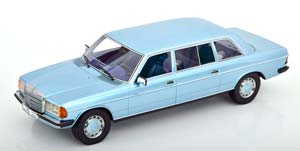 MERCEDES W123 LANG 1978 LIGHT BLUE-METALLIC