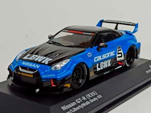 NISSAN GT-R (R35) LB SILHOULETTE 1:43