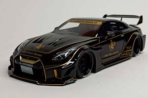 NISSAN GT-R R35 LB WALK JPS 2020 1:18