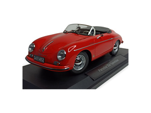 PORSCHE 356 CABRIOLET 1954 RED 1:18 NOREV