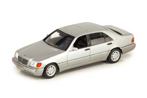 MERCEDES W140 600 SEL 1991 SILVER METALLIC
