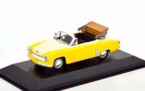 WARTBURG A 311 CABRIOLET 1958 YELLOW/WHITE