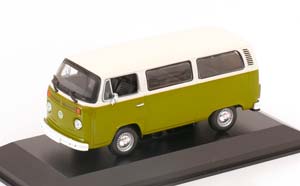 VW VOLKSWAGEN T2 BUS 1972 GREEN/WHITE