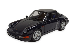 PORSCHE 911 CARRERA 4 TARGA BLUE 1991 NOREV 1:18