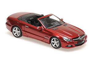 MERCEDES W230 SL-CLASS (R230) 2008 RED METALLIC