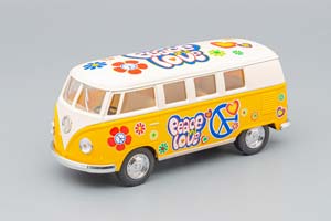 VW VOLKSWAGEN CLASSICAL BUS 1962, ЖЕЛТЫЙ