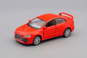 MITSUBISHI LANCER EVOLUTION X 2008, RED (БЕЗ УПАКОВКИ)