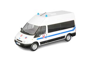 FORD TRANSIT НАЦИОНАЛЬНАЯ ПОЛИЦИЯ ФРАНЦИИ, ПОЛИЦЕЙСКИЕ МАШИНЫ МИРА 41, БЕЛЫЙ