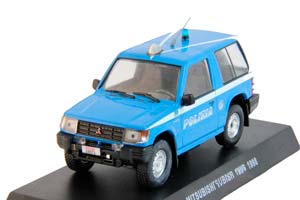 MITSUBISHI PAJERO SWB POLIZIA (1998), СПЕЦВЫПУСК 4, ТЕМНО-ГОЛУБОЙ