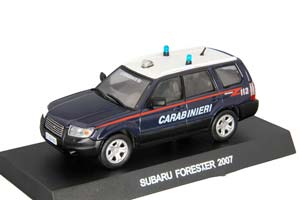 SUBARU FORESTER IV CARABINERI (2007), СПЕЦВЫПУСК 3, DARK BLUE / WHITE