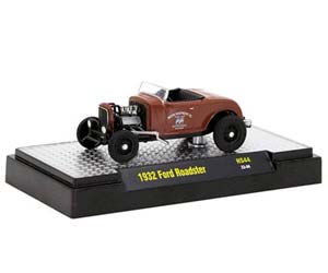 FORD ROADSTER 1932, BROWN (ДЛИНА МОДЕЛИ 6-10 СМ)