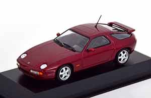 PORSCHE 928 GTS 1991 DARK RED-METALLIC