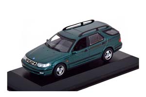 SAAB 9-5 BREAK 1999 DARK-GREEN METALLIC