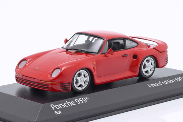 PORSCHE 959 1987 RED
