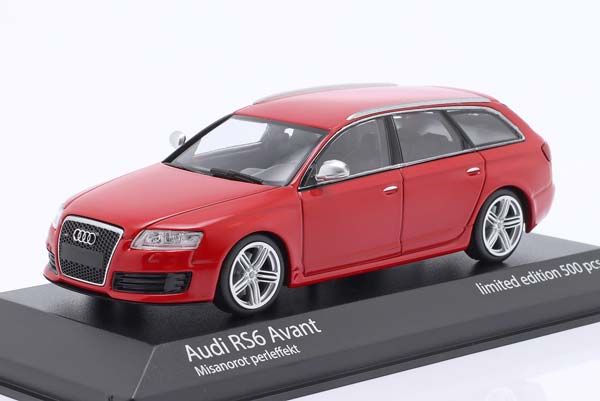 AUDI RS6 AVANT 2007 RED