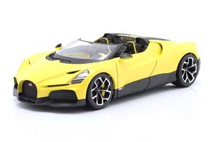 BUGATTI W16 MISTRAL ROADSTER 2023 YELLOW BLACK