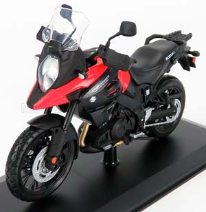 SUZUKI V-STROM, BLACK RED