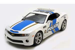 CHEVROLET CAMARO SS RS POLICE FIRE MEDICAL 2010, WHITE BLUE