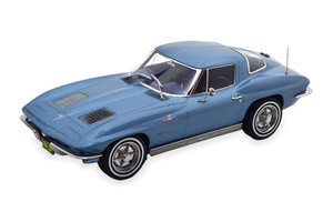 CHEVROLET CORVETTE C2 STINGRAY 1963 LIGHTBLUE-METALLIC