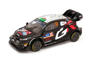 TOYOTA GR YARIS RALLY1 HYBRID #33 "TOYOTA GAZOO RACING WRT" EVANS/MARTIN 2 МЕСТО RALLY SWEDEN 2024