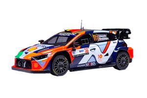 HYUNDAI I20 N RALLY1 #11 "HYUNDAI SHELL MOBIS WRT" NEUVILLE/WYDAEGHE 3 МЕСТО RALLY CROATIA ЧЕМПИОН МИРА 2024