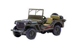 JEEP WILLYS MB US ARMY 1943 OLIVE GREEN