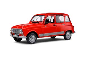 RENAULT R4 GTL 1988 RED