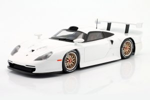 PORSCHE 911 GT1 PLAIN BODY 1997 WHITE