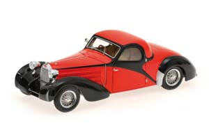 BUGATTI TYPE 57C ATALANTE 1939 RED/BLACK