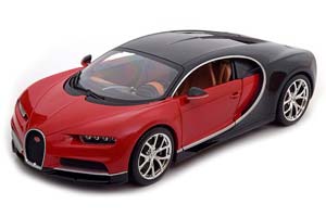 BUGATTI CHIRON 2016 DARK BLACK/RED / БУГАТТИ ШИРОН ЧЕРНО-КРАСНЫЙ