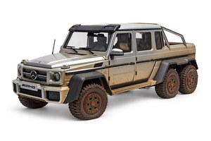 MERCEDES G63 AMG 6X6 ГРЯЗНАЯ ВЕРСИЯ 1:18 AUTOART