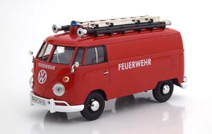 VW VOLKSWAGEN T1 TYPE 2 FIRE ENGINE RED