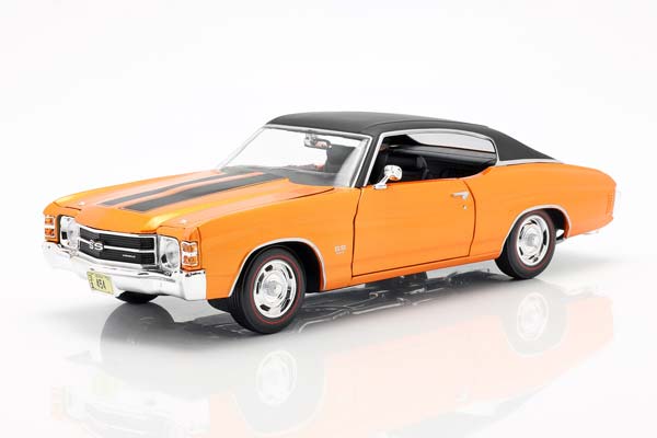 CHEVROLET CHEVELLE SS454 SPORT COUPE 1971 MET ORANGE / ШЕВРОЛЕ ШЕВЕЛЬ