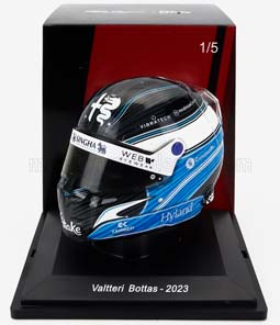 МОДЕЛЬ ШЛЕМА BELL F1 ALFA ROMEO C43 TEAM STAKE N77 SEASON (2023) VALTTERI BOTTAS, 2 TONE BLUE