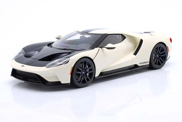 FORD GT HERITAGE EDITION PROTOTYP 2022 WHITE BLUE
