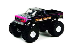 FORD F-250 MONSTER TRUCK "BLACK STALLION" BIGFOOT (1992) (ДЛИНА МОДЕЛИ 6-10 СМ)