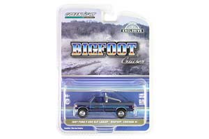 FORD F-250 XLT PICK-UP LARIAT BIGFOOT CRUISER (1987), BLUE (ДЛИНА МОДЕЛИ 6-10 СМ)